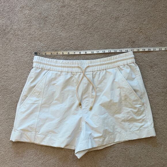 J.Crew High Rise 3" Pull-On White Utility Shorts Size Large Nautical Fisherman - Picture 7 of 9